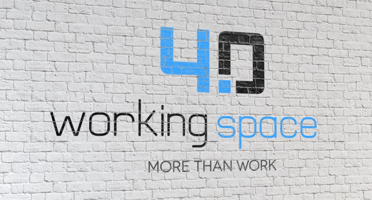 logo workingspace 40 on wall