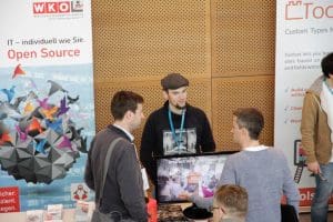 WordCamp Vienna 2017 Exhibition