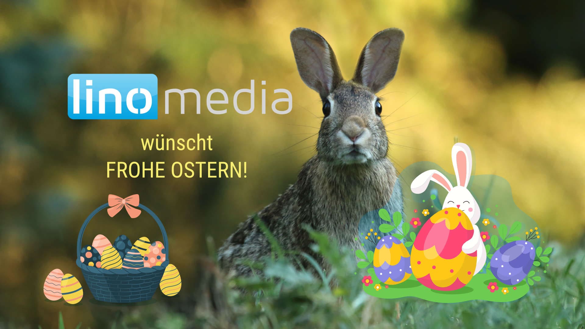 linomedia wünscht FROHE OSTERN