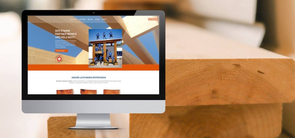 linomedia Portfolioreferenz von Holzbau Unfried