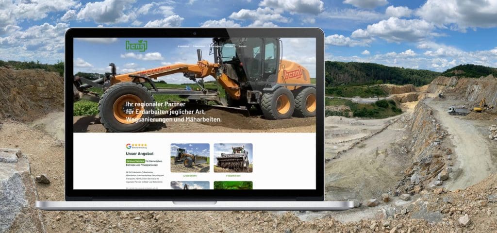 linomedia Portfolioreferenz von Hengl Green Service