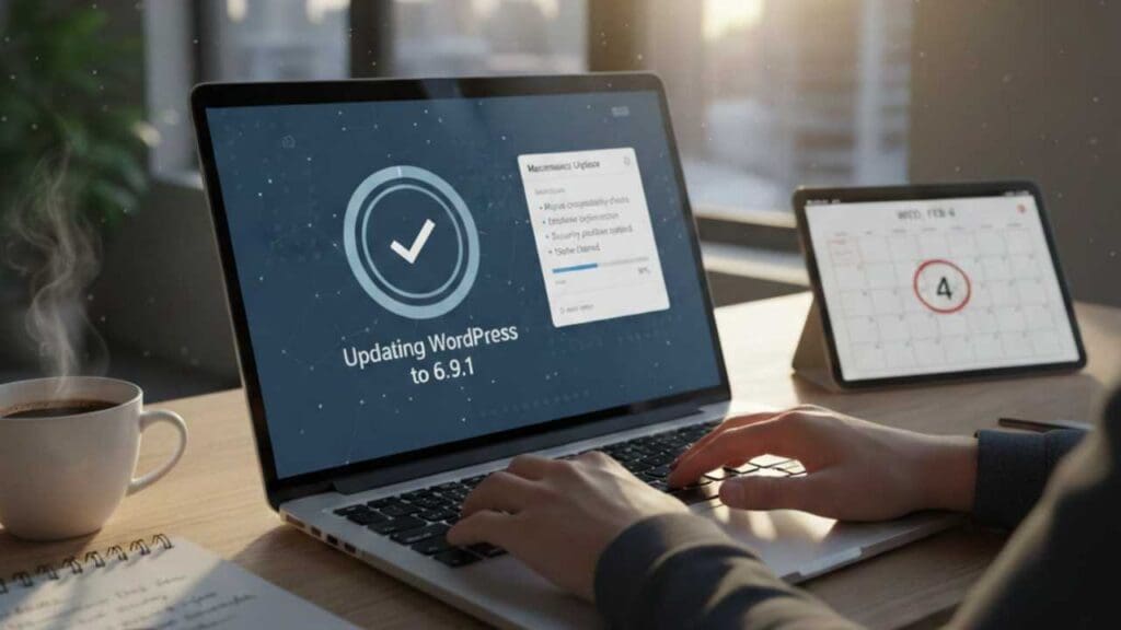 Updating to WordPress v6.9.1